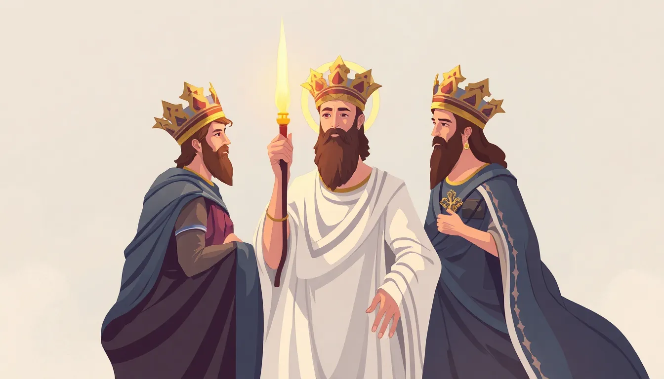 Reyes de Israel – Ilustración Artística Profesional