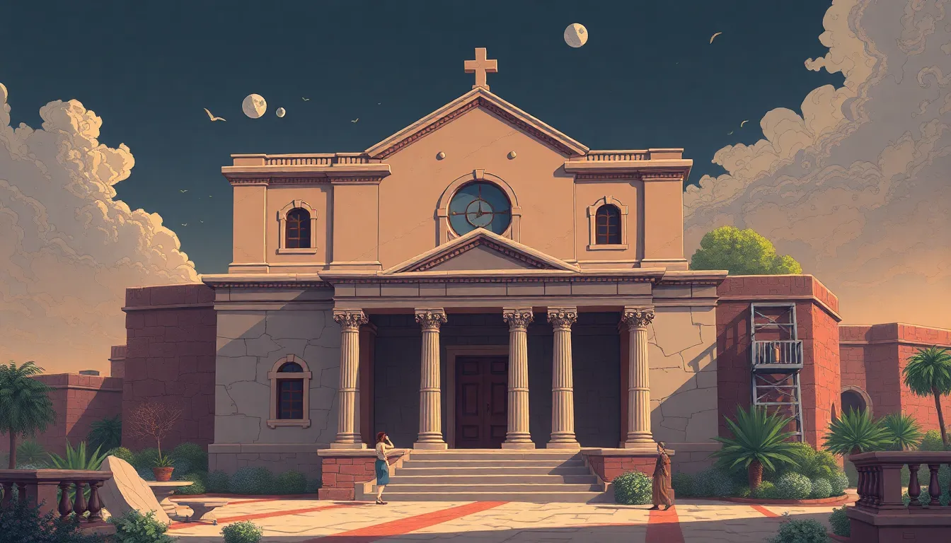 Templo de Salomón – Ilustración Artística Profesional