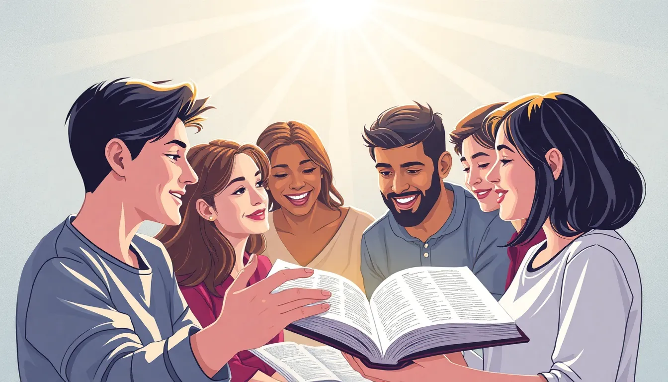 Estudio Bíblico para Jóvenes – Diseño Visual Innovador