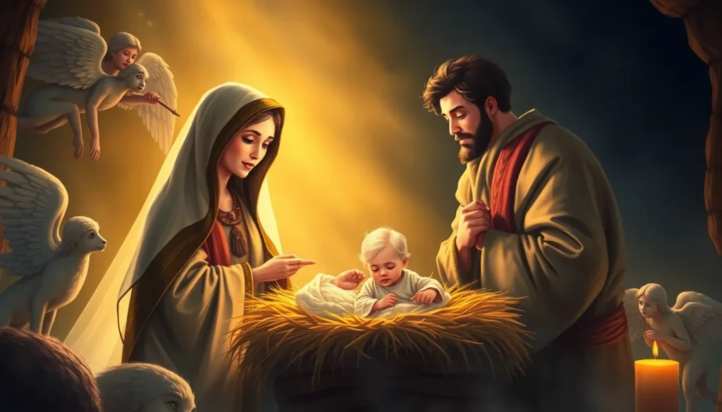 Nacimiento de Jesús - Diseño Visual de Esperanza Divina