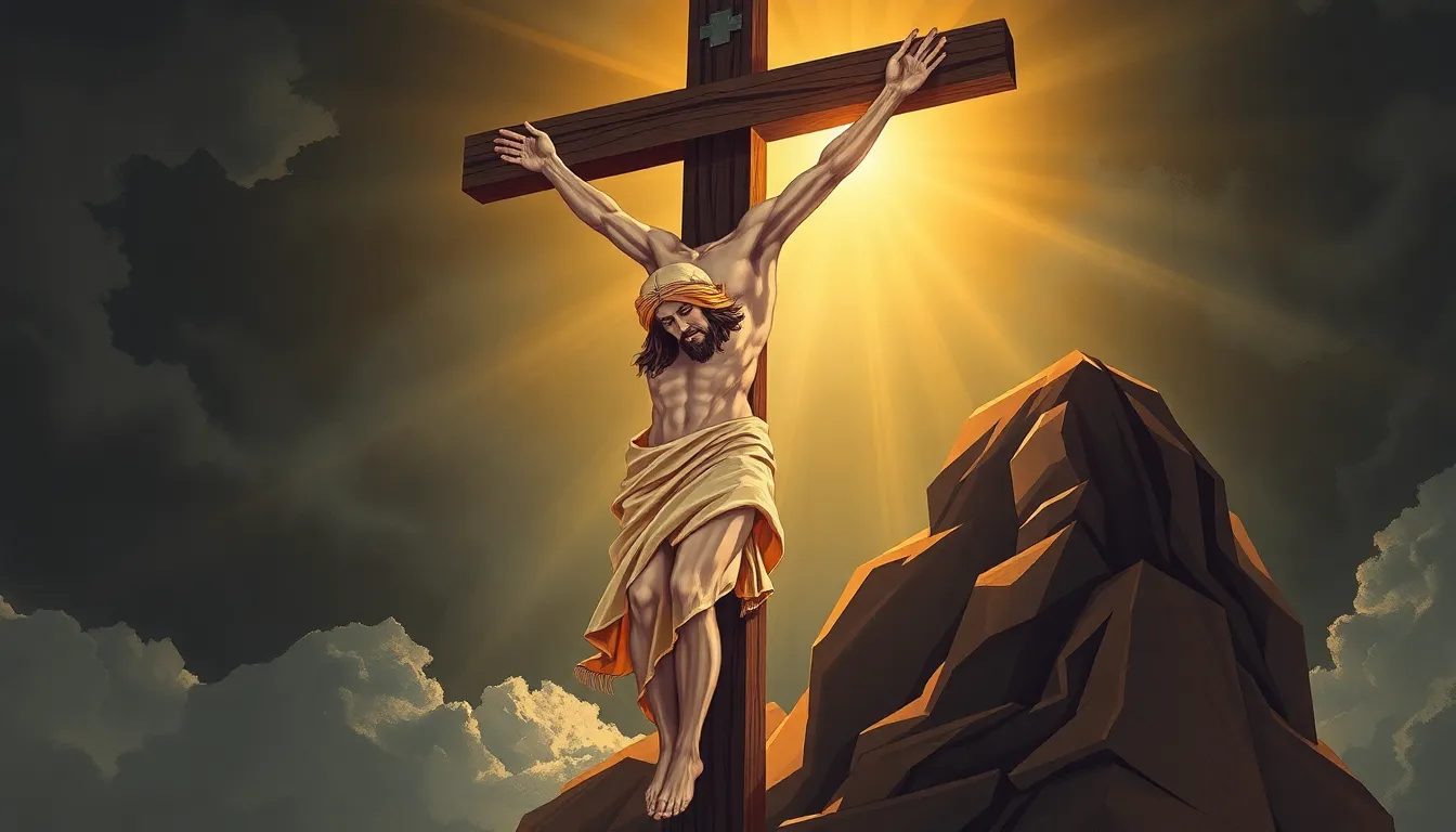 La Crucifixión de Jesús: El Glorioso Sacrificio Redentor 2 Crucifixión de Jesús – Diseño Visual Innovador
