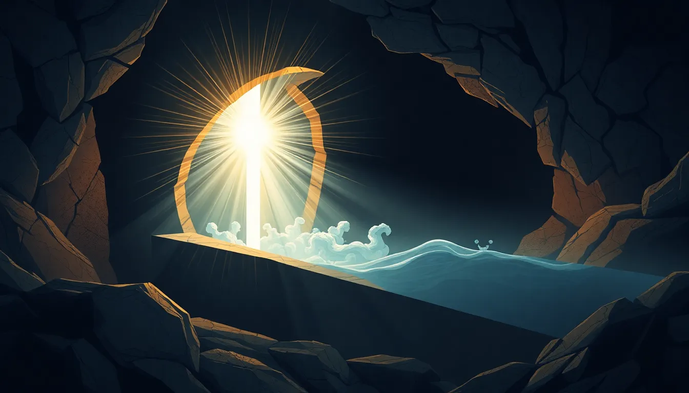 La Resurrección de Jesús: El Poderoso Fundamento de Nuestra Fe Victoriosa 1 Resurrección de Jesús – Ilustración Artística Profesional