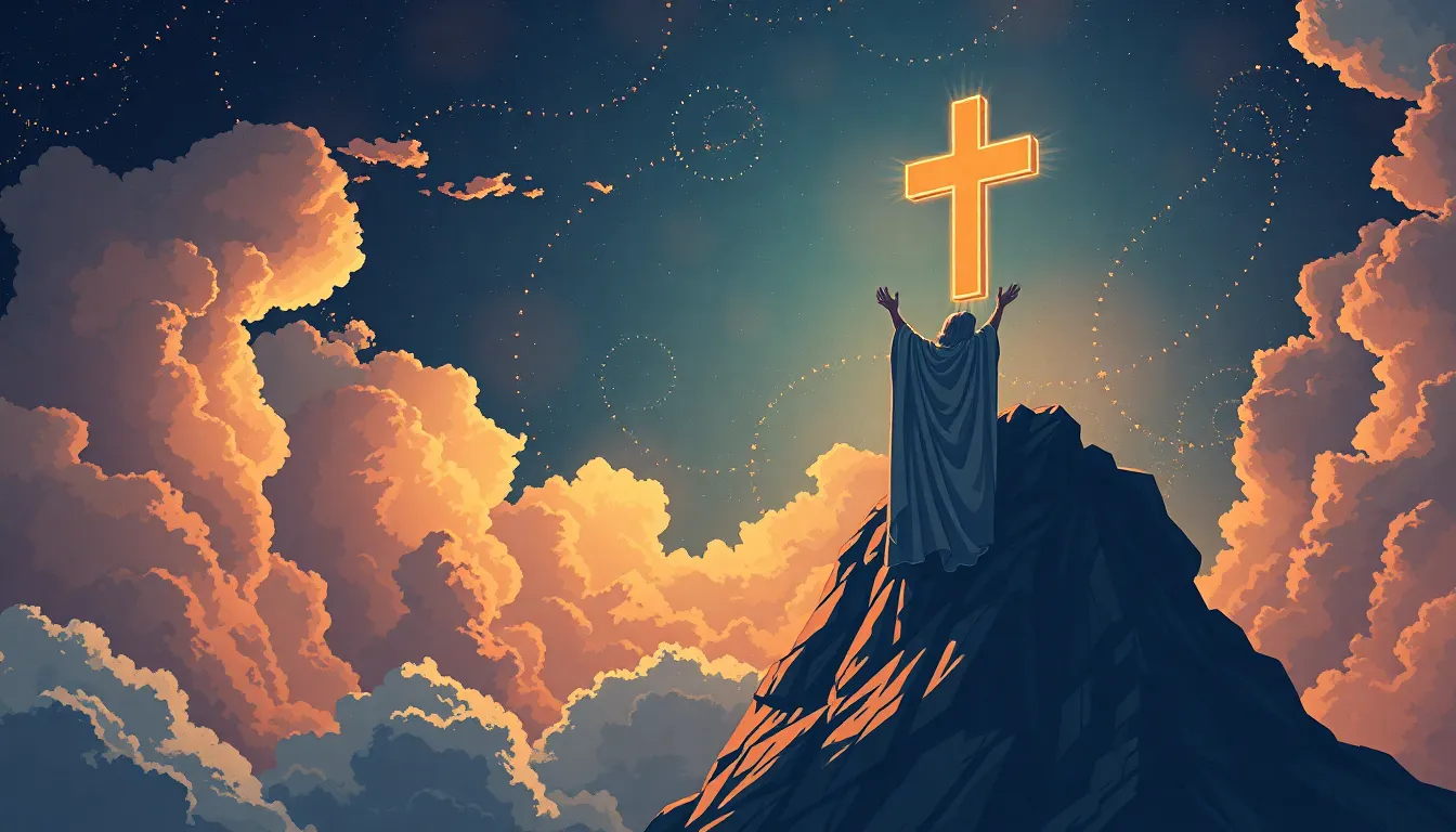 La Gloriosa Ascensión de Jesús: Verdades Eternas y Su Impacto Transformador 1 Ascensión de Jesús – Ilustración Artística Profesional