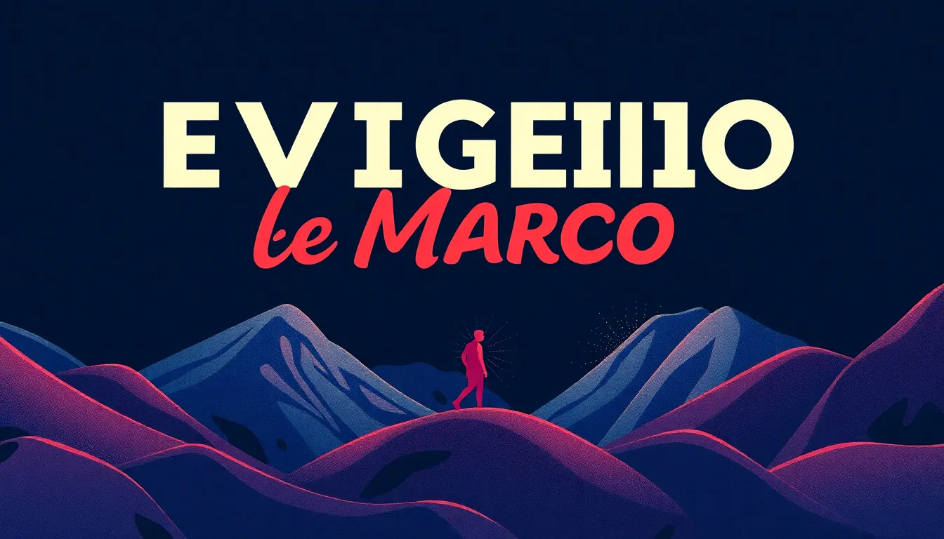 El Evangelio de Marcos: Un Viaje Transformador a Través del Poder Revelador de Jesús el Siervo 1 Evangelio de Marcos – Ilustración Artística Profesional