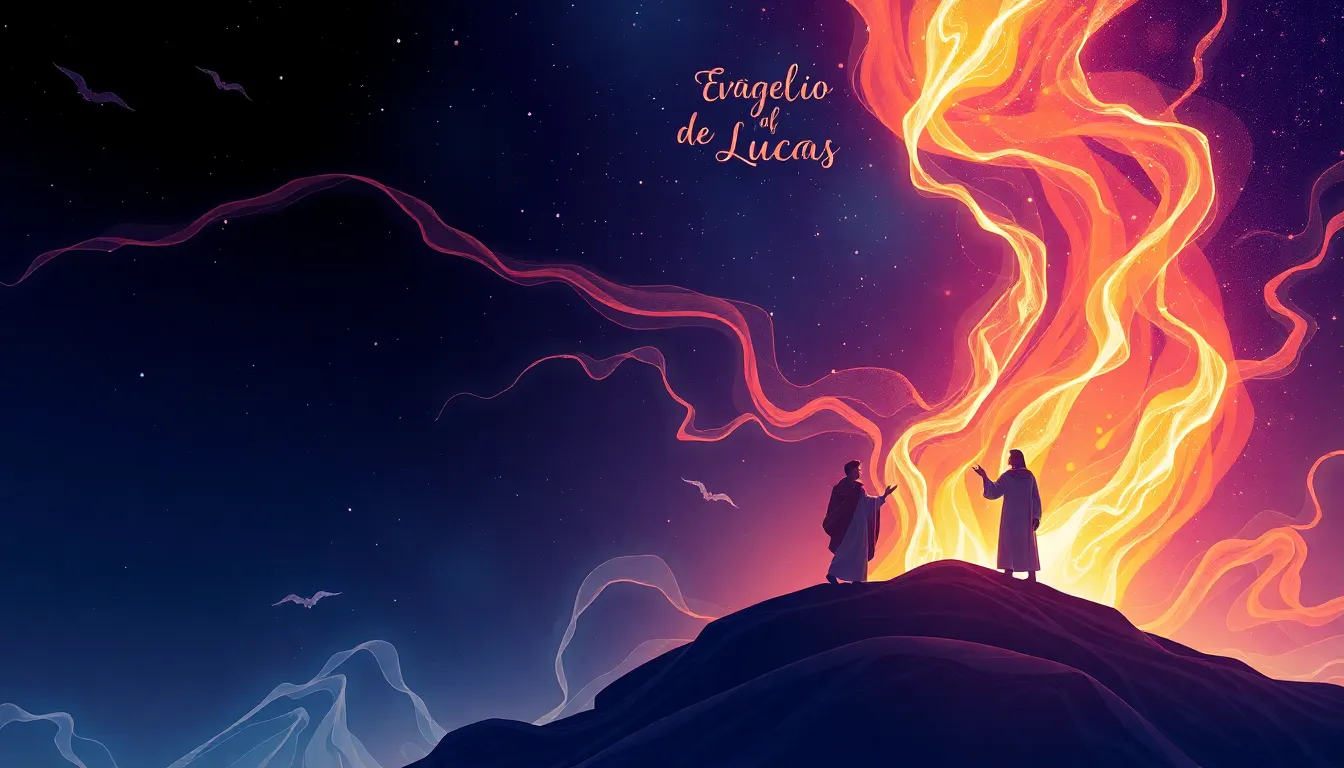 Evangelio de Lucas – Ilustración Artística Profesional