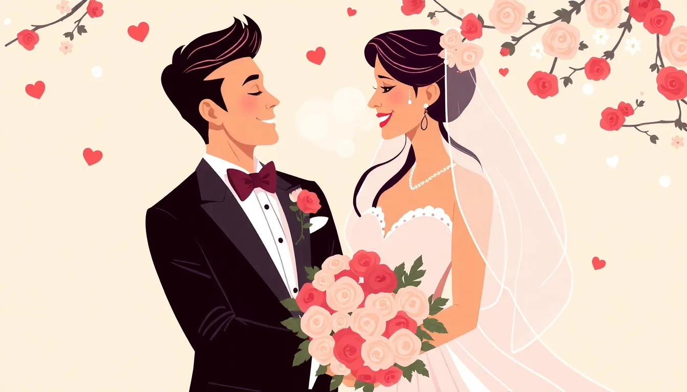 Amor Matrimonial – Ilustración Artística Profesional