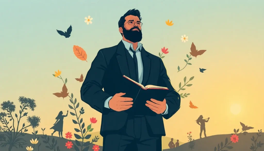 Liderazgo Masculino - Diseño Visual Innovador