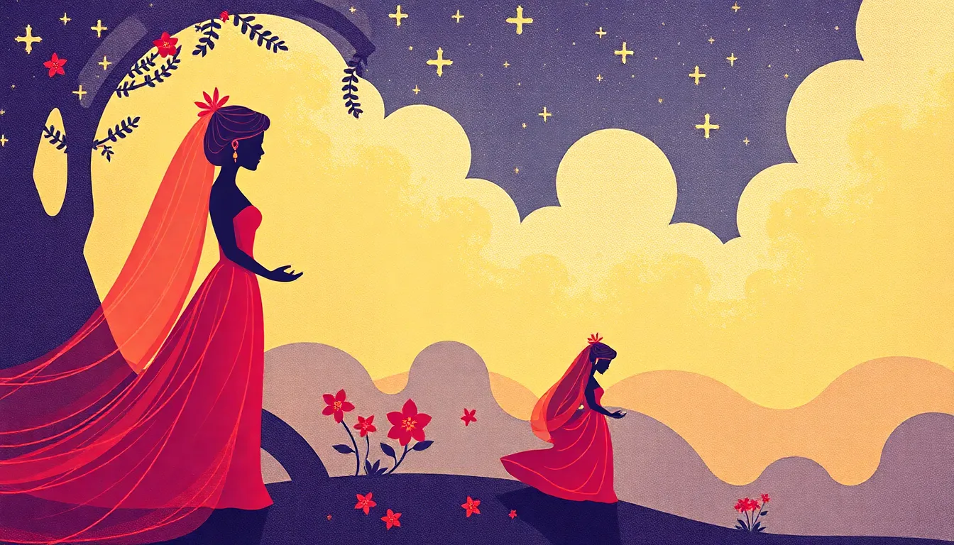 Esposos Cristianos – Ilustración Artística Profesional