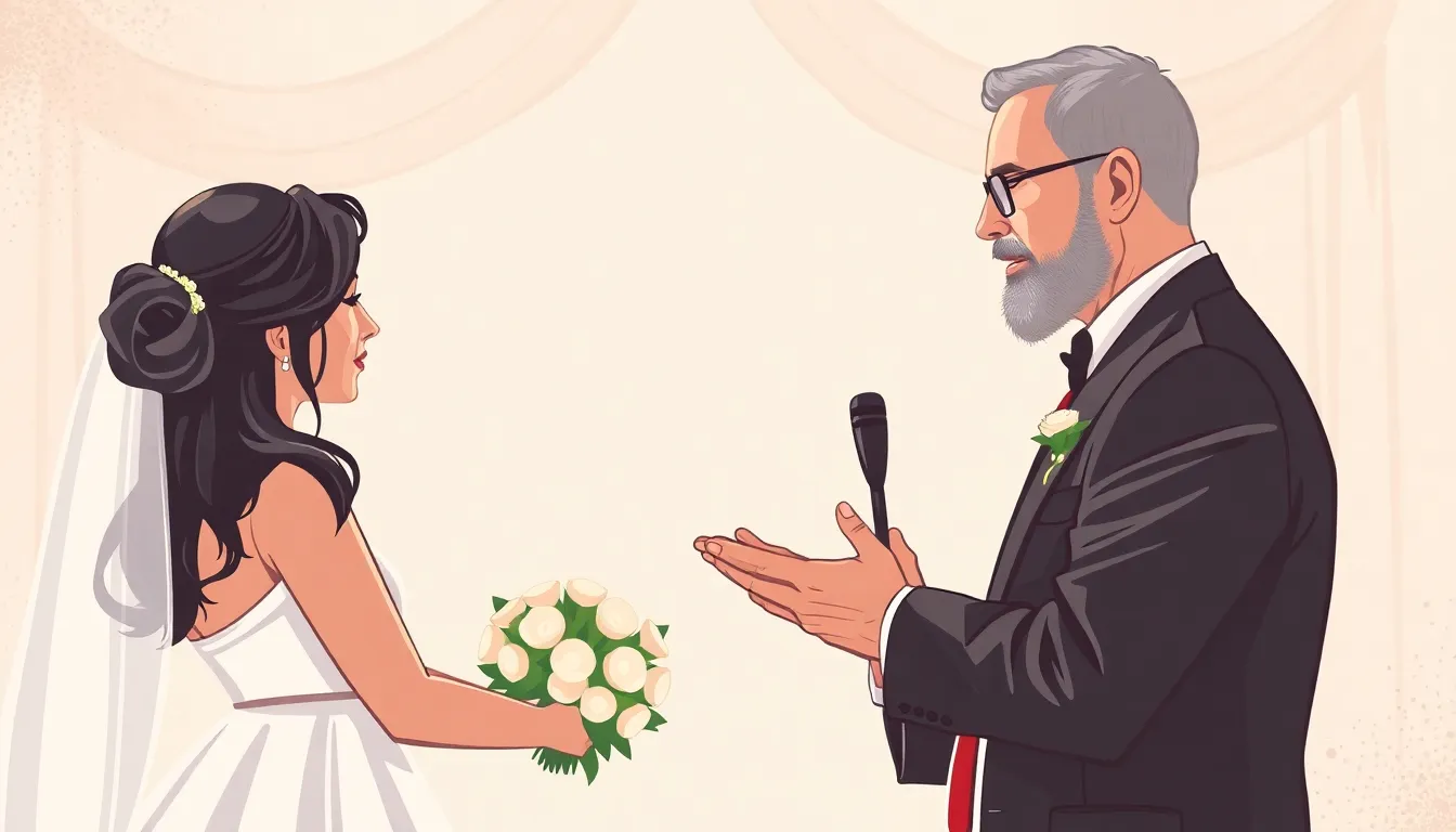 Pastor de Bodas – Ilustración Artística Profesional