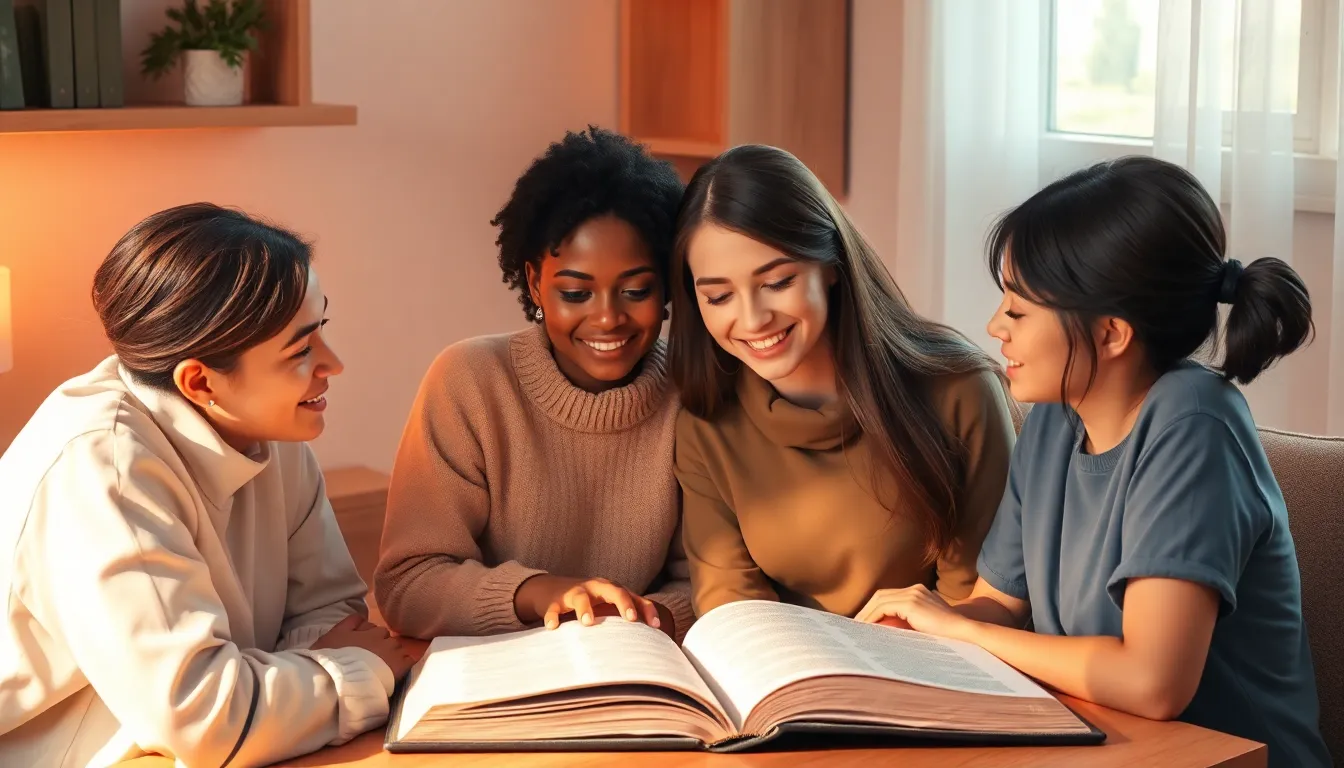 Estudio Bíblico para Células – Ilustración Artística Profesional