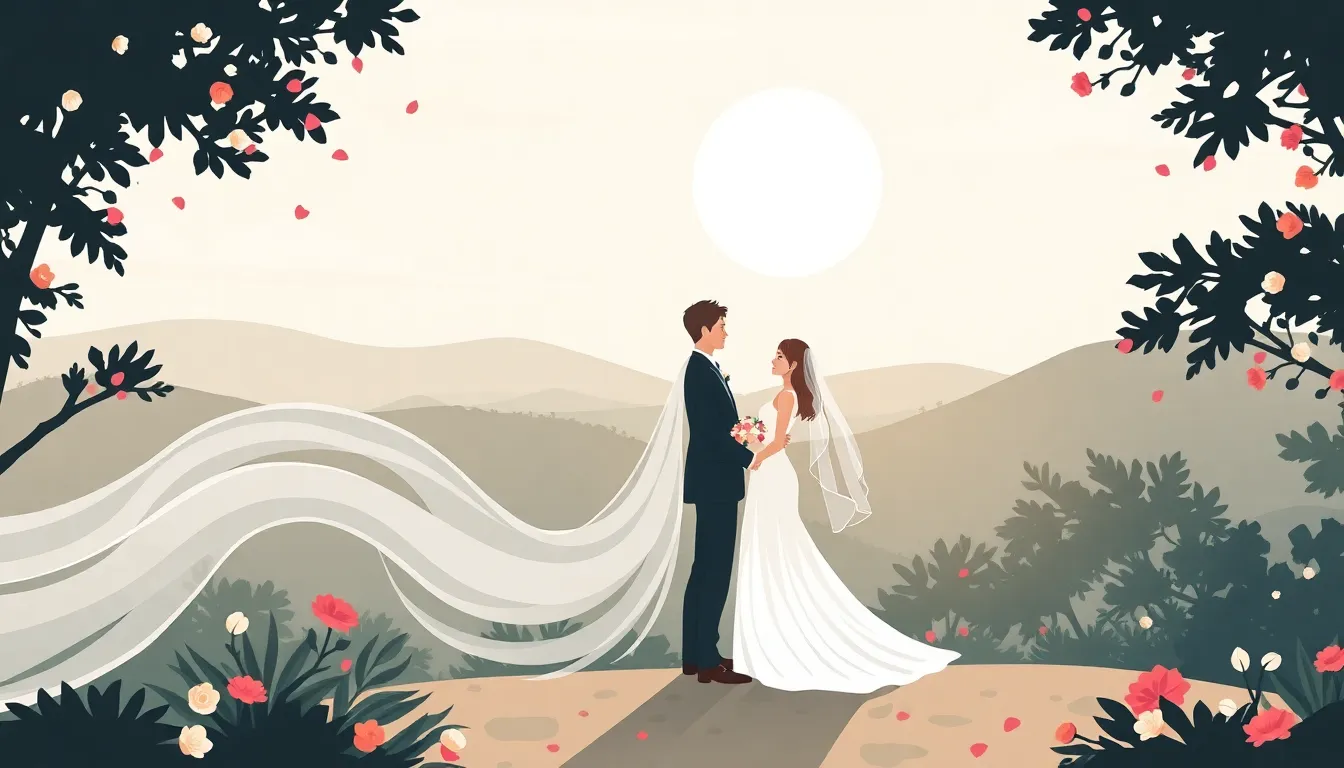 Retiro Matrimonial – Ilustración Artística Profesional