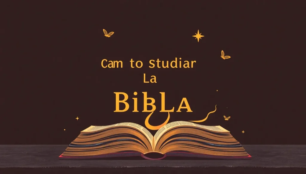Como Estudiar la Biblia: La Perspectiva Bíblica para una Vida Edificante 16 Como Estudiar la Biblia - Diseño Visual Innovador