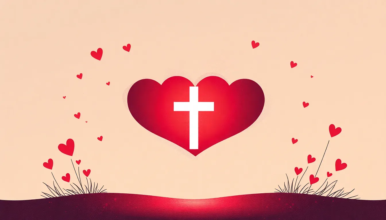 Amor Verdadero Bíblico – Ilustración Artística Profesional