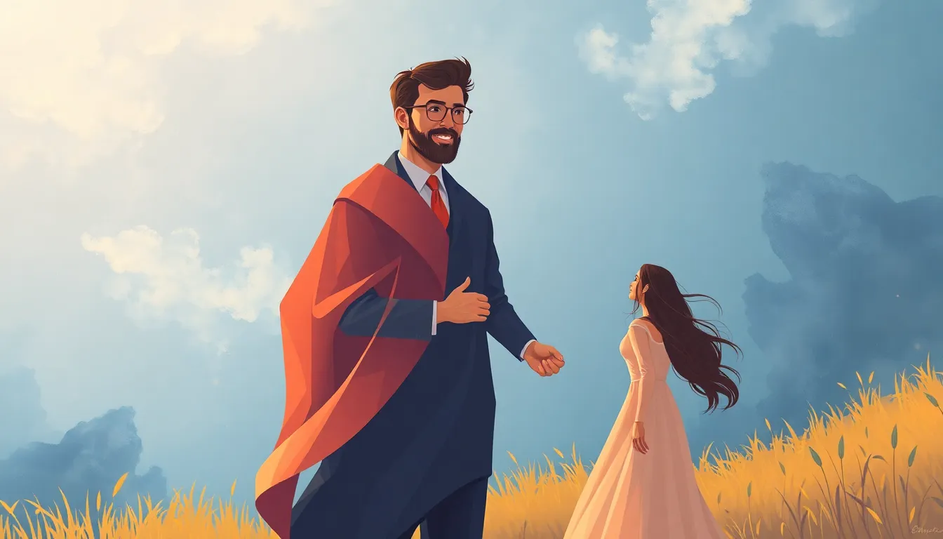Relación de Pareja Cristiana – Ilustración Artística Profesional