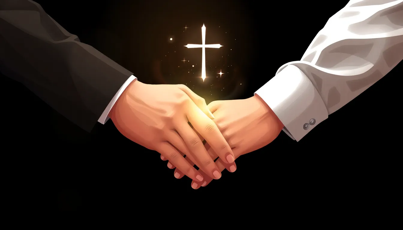 El Vínculo Matrimonial: Un Pacto Sagrado e Inquebrantable para una Vida Cristiana Plena 1 Vínculo Matrimonial – Ilustración Artística Profesional