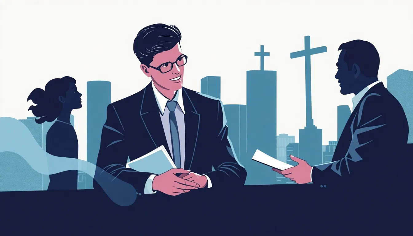 Finanzas Cristianas – Ilustración Artística Profesional