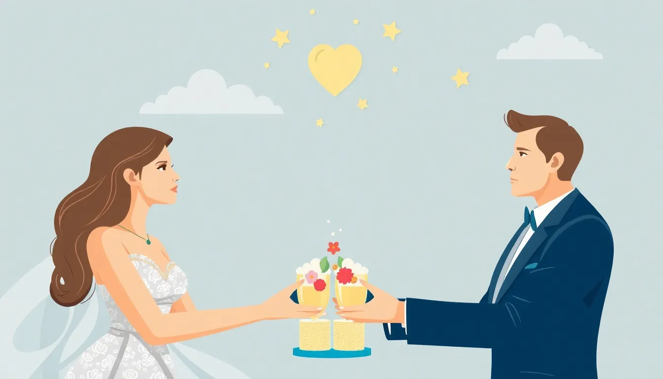 Finanzas Matrimonio – Ilustración Artística Profesional