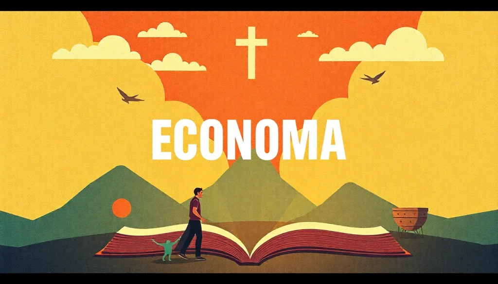 Economía Bíblica - Diseño Visual Innovador