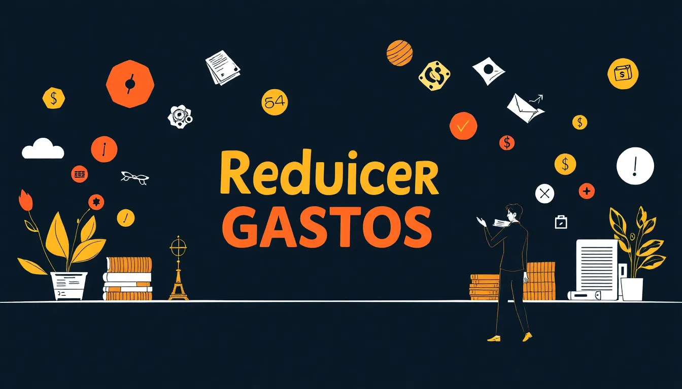 Reducir Gastos – Ilustración Artística Profesional