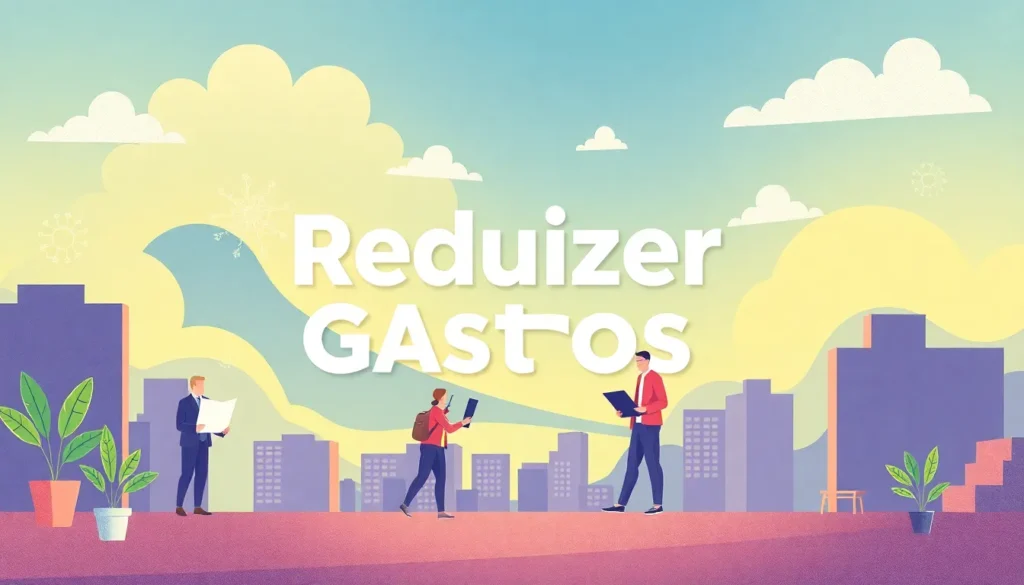 Reducir Gastos - Diseño Visual Innovador