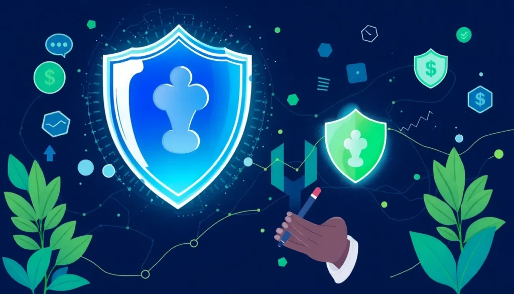 Protección Financiera - Diseño Visual Innovador