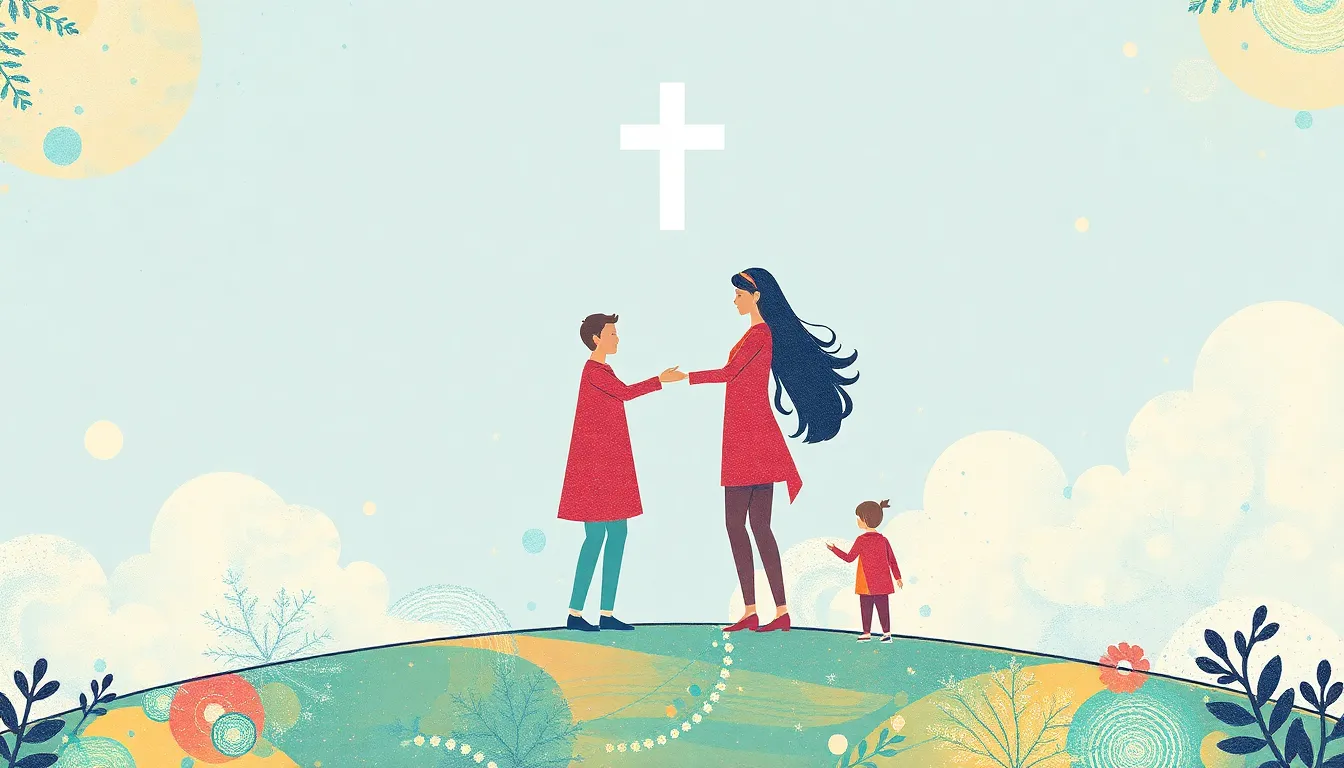 Mutualidad Cristiana Transformadora: Un Mandato Bíblico para la Vida en Comunidad 1 Mutualidad Cristiana – Ilustración Artística Profesional