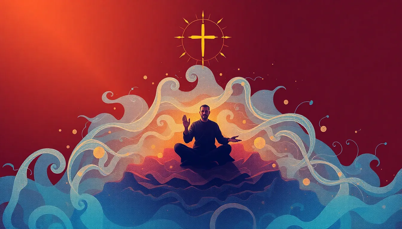 Claves para el Crecimiento Espiritual Genuino y Duradero 1 Crecimiento Espiritual – Ilustración Artística Profesional