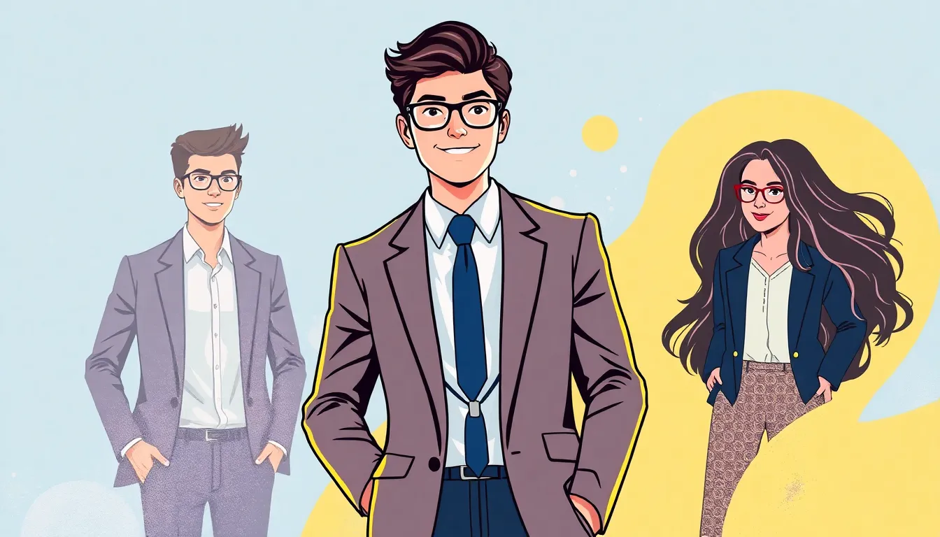 Liderazgo Juvenil – Ilustración Artística Profesional