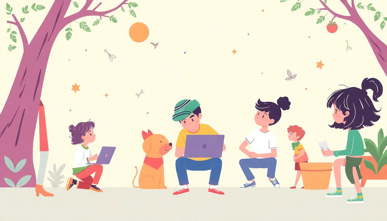 Dinamicas Juveniles – Ilustración Artística Profesional