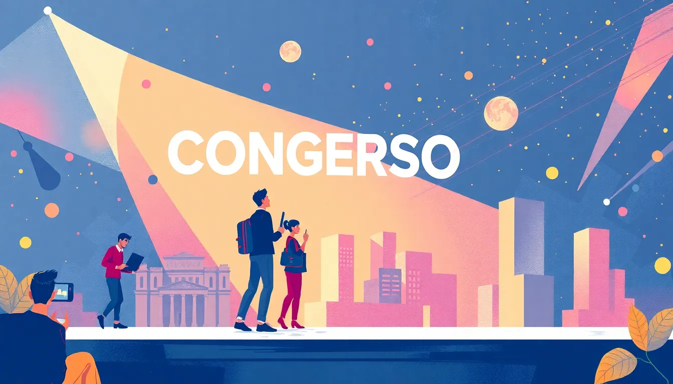 El Congreso Juvenil: Un Viaje Transformador de Fe y Propósito Divino para la Juventud Actual 1 Congreso Juvenil – Ilustración Artística Profesional