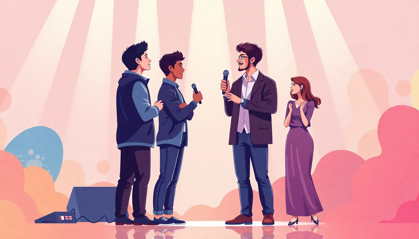 Evento Juvenil Cristiano – Ilustración Artística Profesional