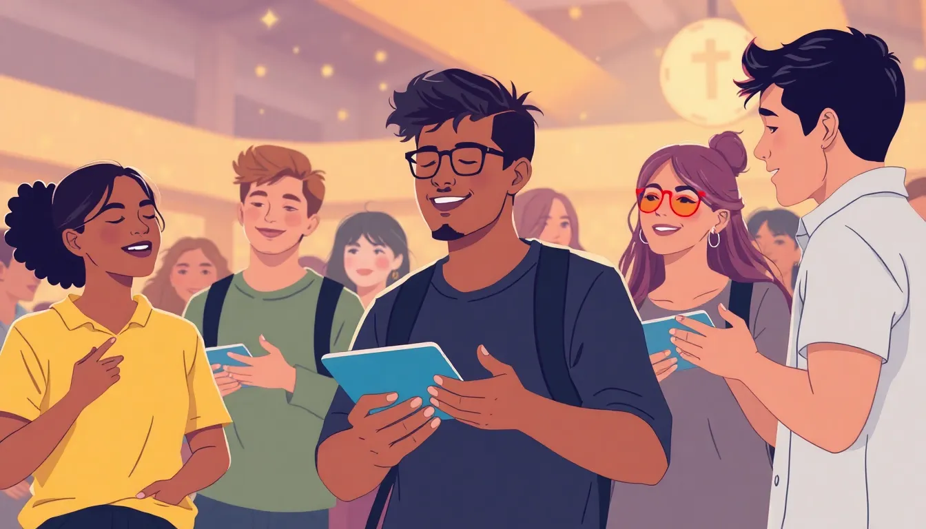 Jóvenes Cristianos – Diseño Visual Innovador