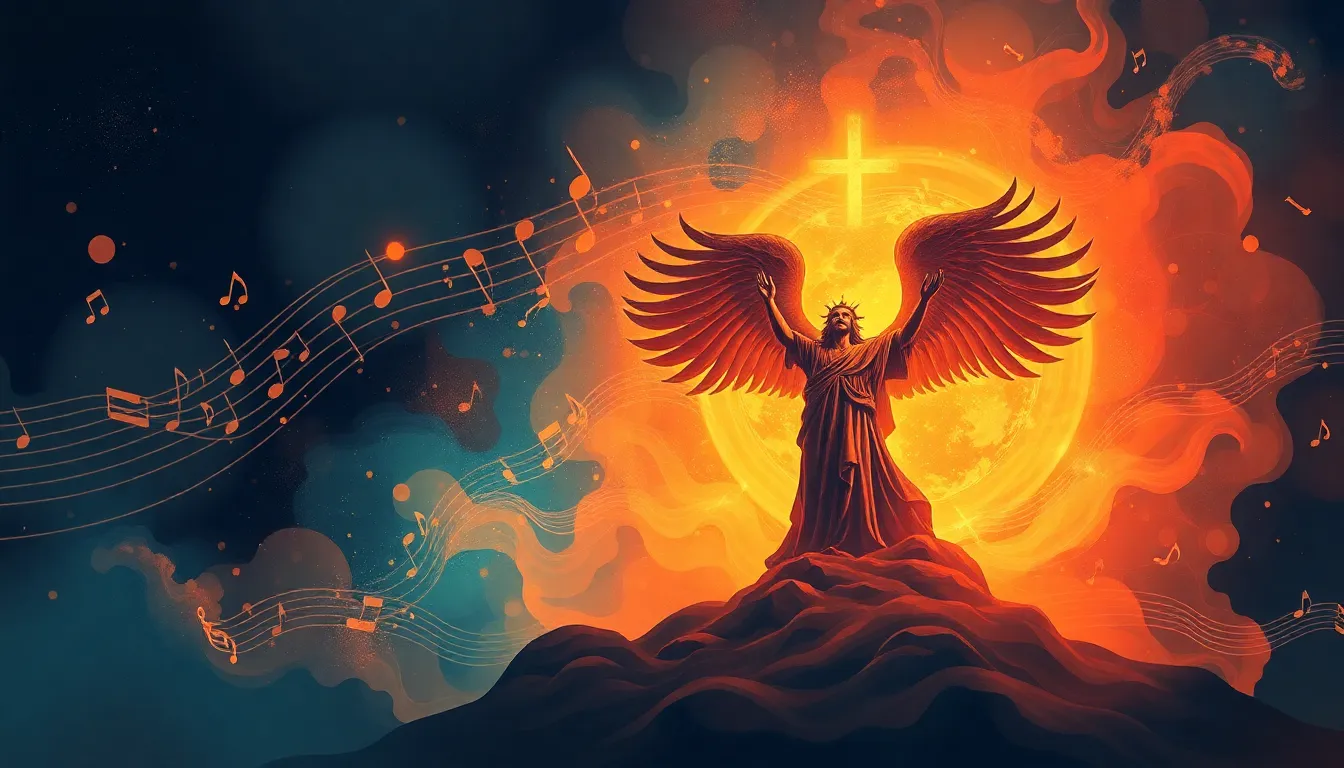 Música Cristiana Transformadora: Una Profunda Perspectiva Bíblica para la Adoración y el Crecimiento Espiritual 1 Música Cristiana – Ilustración Artística Profesional