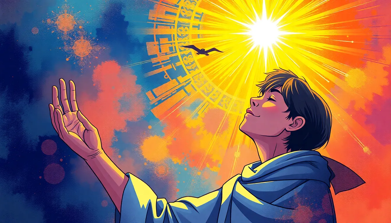 Oración Juvenil: Clave Transformadora para un Crecimiento Espiritual Profundo 1 Oración Juvenil – Ilustración Artística Profesional