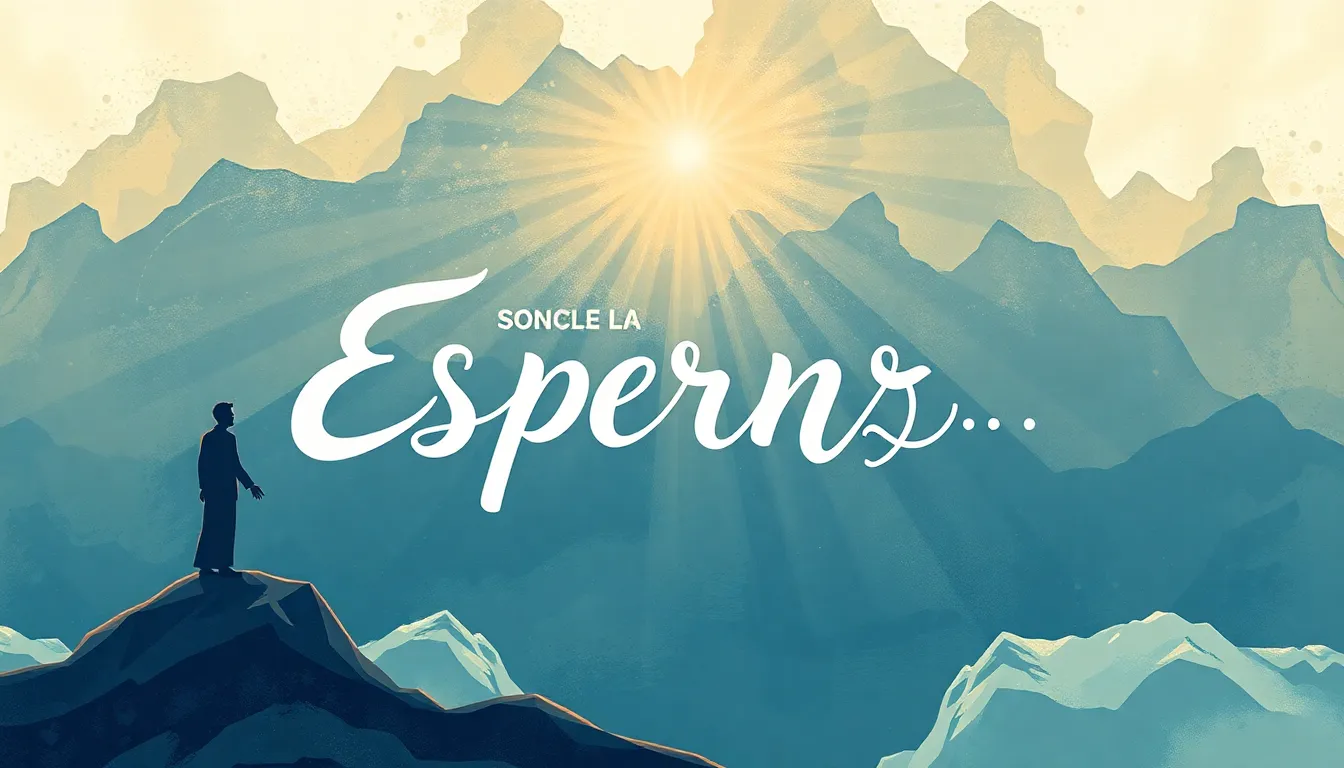 Estudio Bíblico sobre la Esperanza – Ilustración Artística Profesional