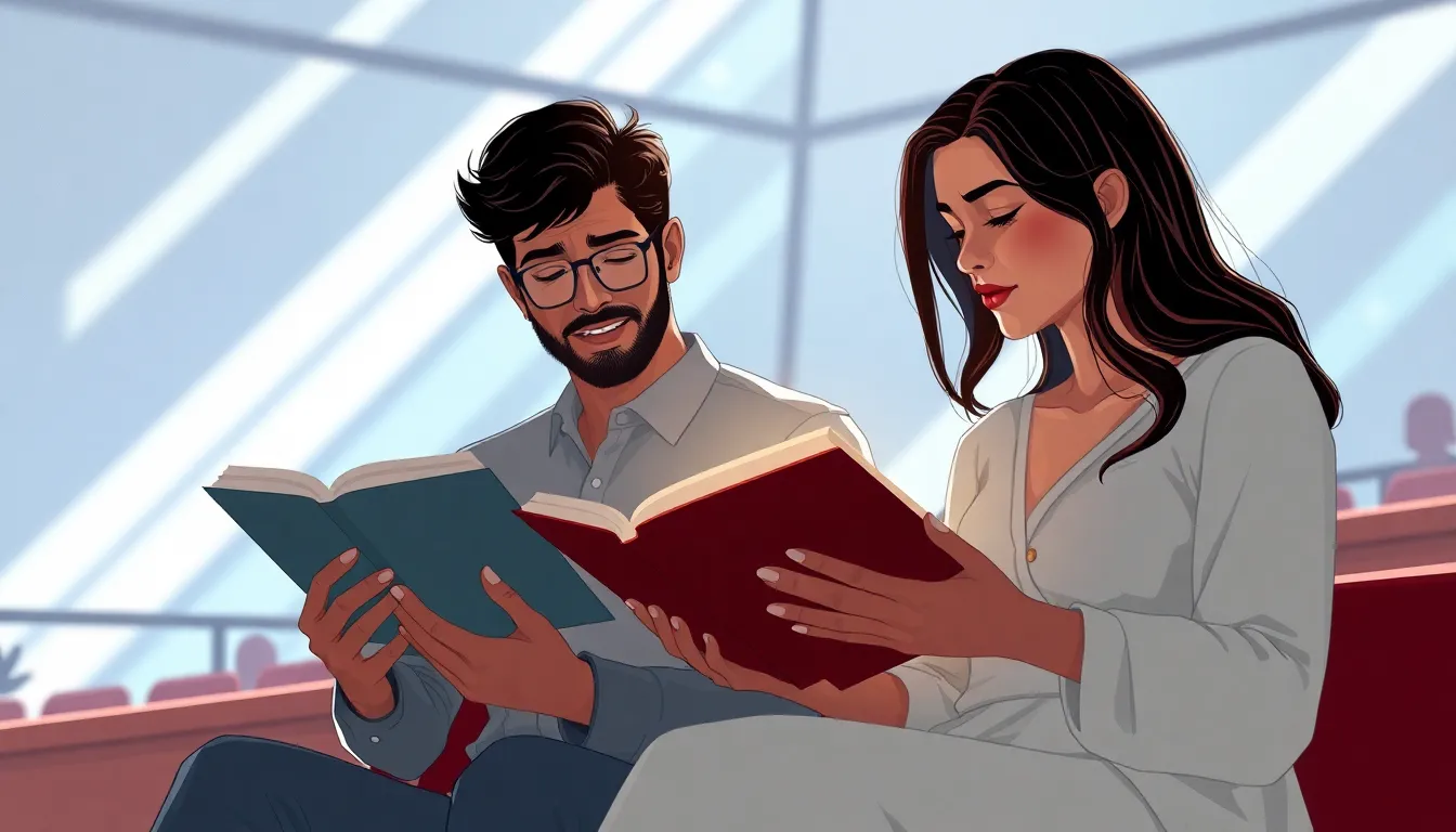 Principios Auténticos del Dating Cristiano: Una Visión Bíblica para Relaciones Edificantes 1 Dating Cristiano – Ilustración Artística Profesional