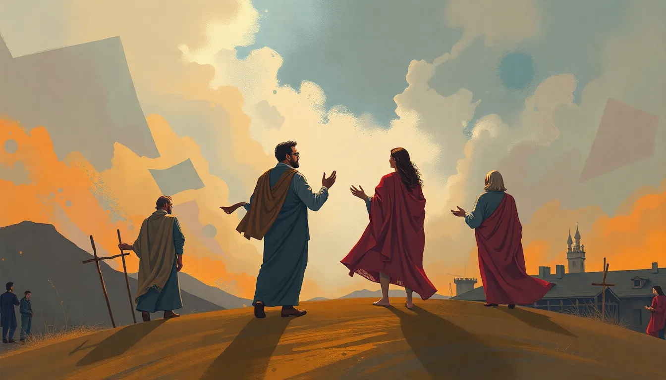 Solidaridad Cristiana – Ilustración Artística Profesional