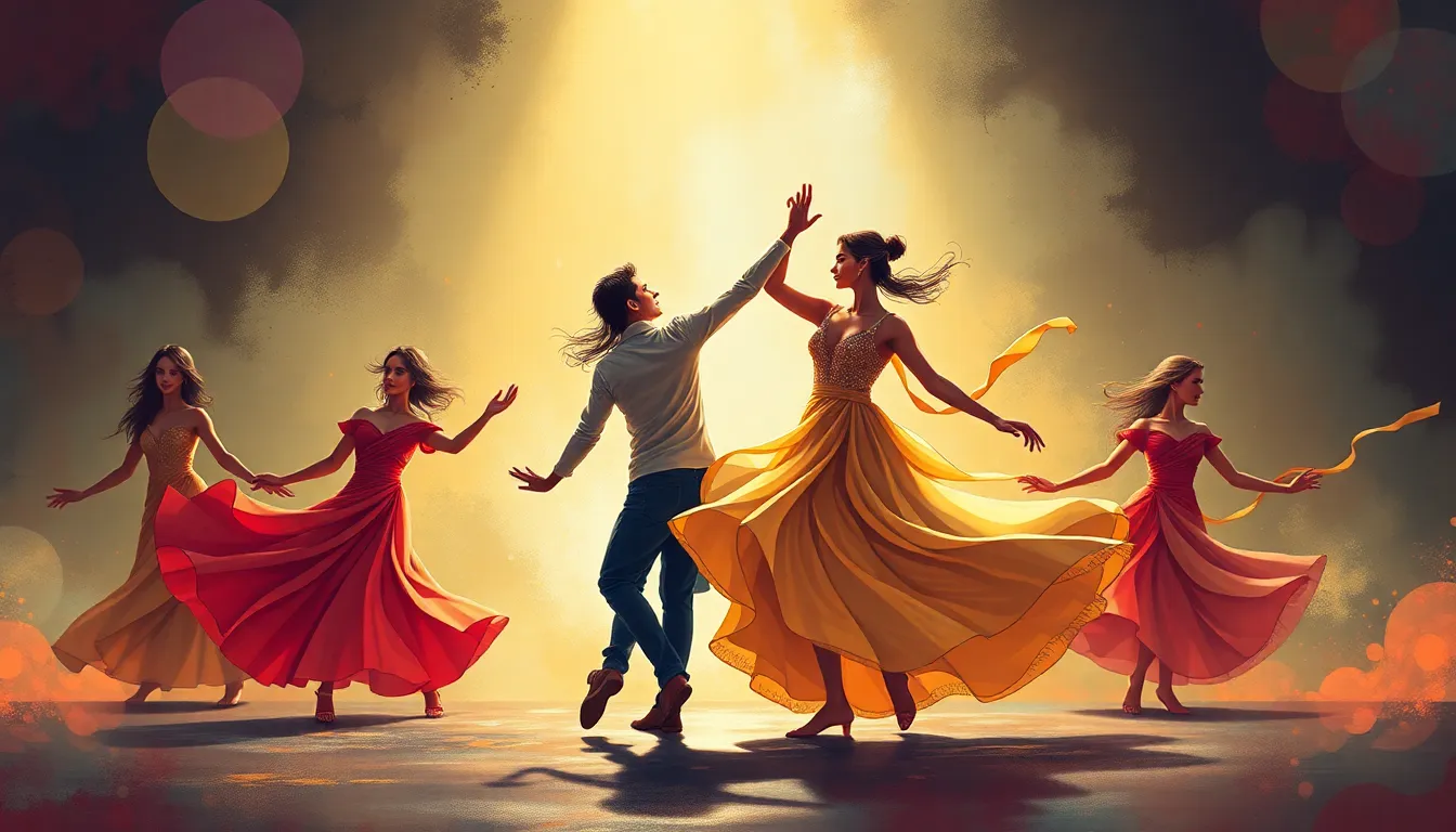 Danza Cristiana – Ilustración Artística Profesional