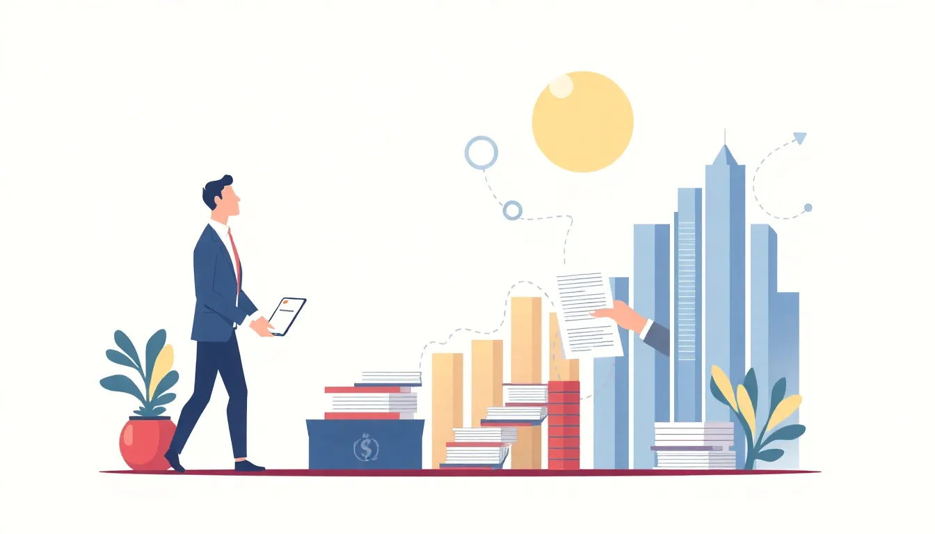 Legado Financiero – Ilustración Artística Profesional