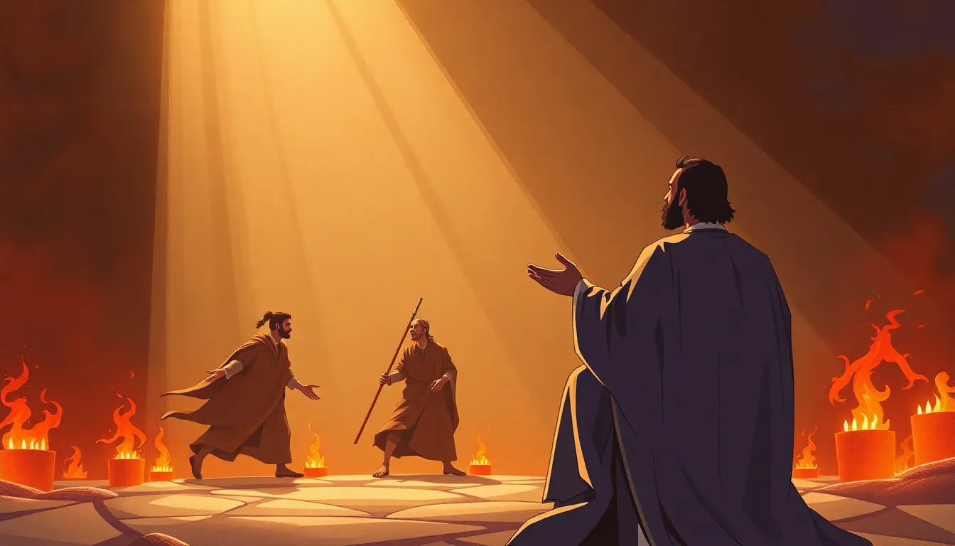 Drama Cristiano: Perspectivas Bíblicas Edificantes para la Transformación del Espíritu 1 Drama Cristiano – Ilustración Artística Profesional