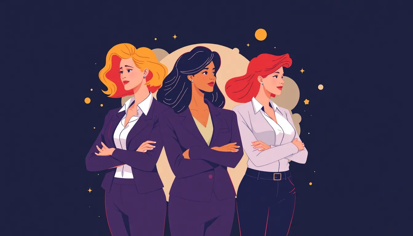 Liderazgo Femenino – Ilustración Artística Profesional