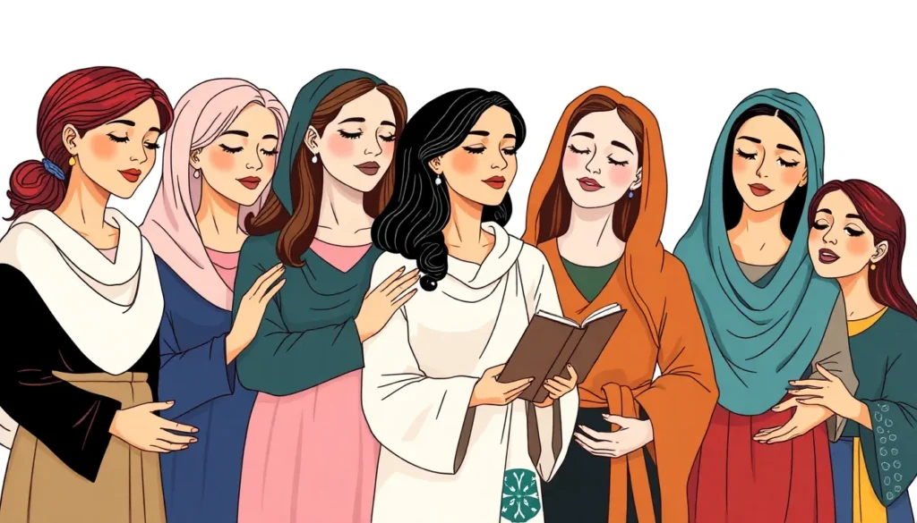 Mujeres de Fe Constantes - Diseño Visual Inspirador