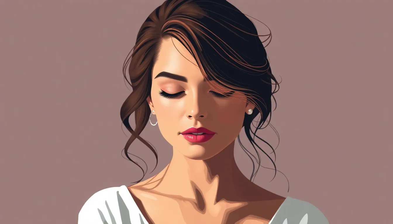 Serenidad Mujeres – Ilustración Artística Profesional