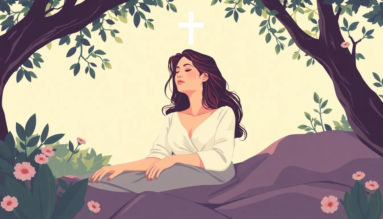 Descanso Mujeres Cristianas – Paz Interior Ilustrada