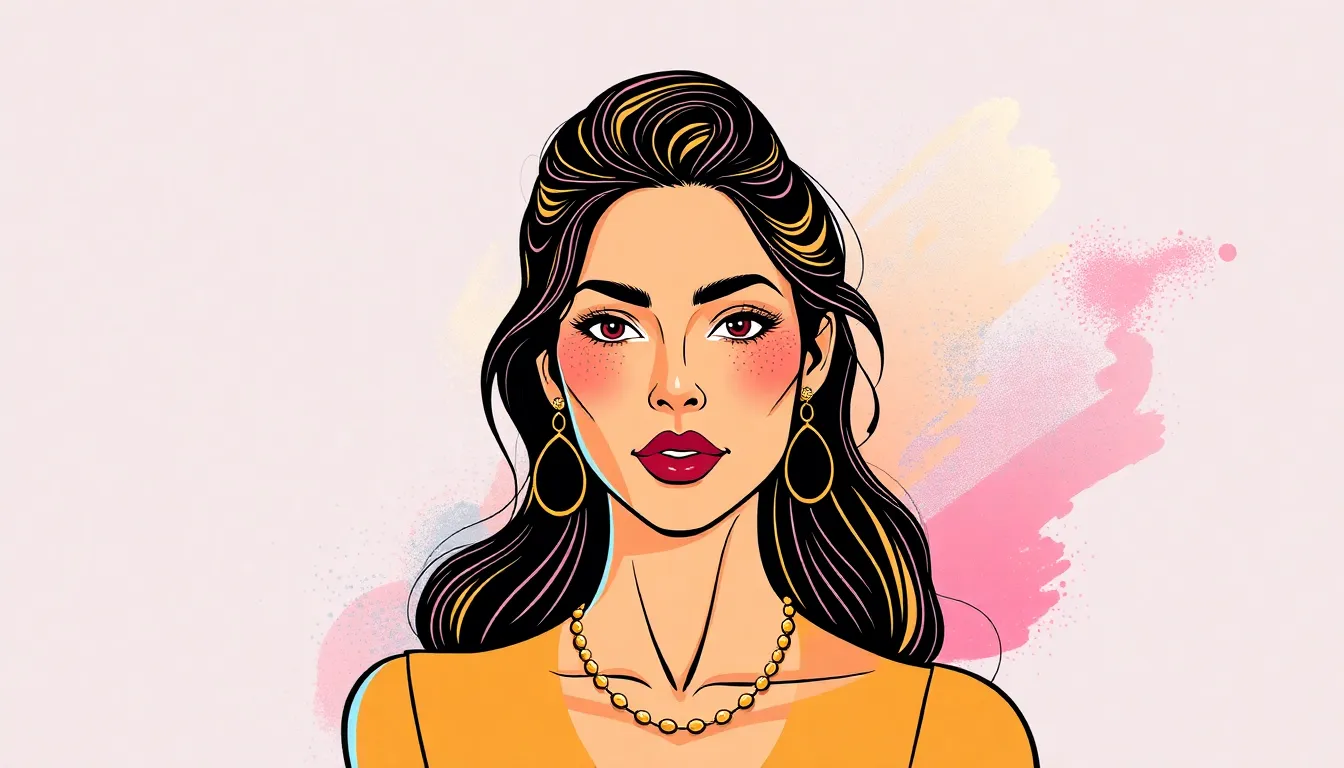 Autoestima Mujeres – Ilustración Artística Profesional