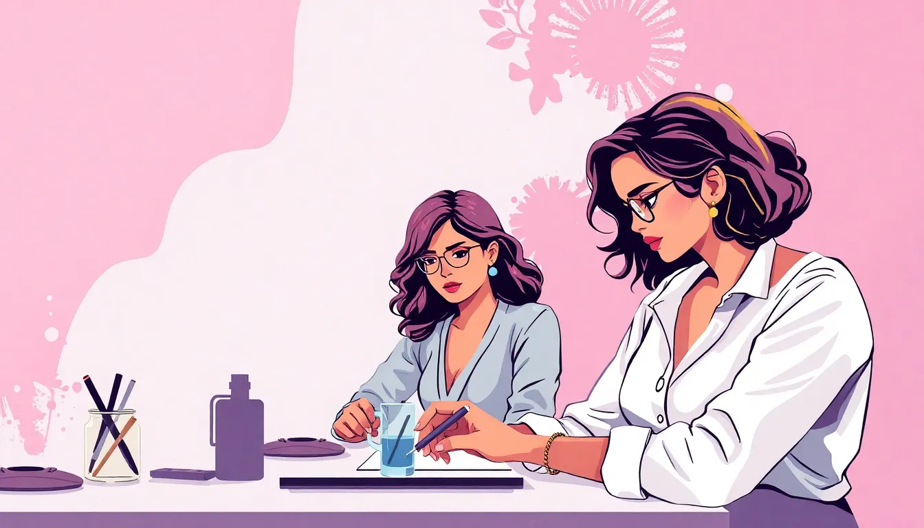 Un Encuentro Transformador: El Valor de un Taller de Mujeres para el Crecimiento Espiritual Profundo 1 Taller de Mujeres – Ilustración Artística Profesional