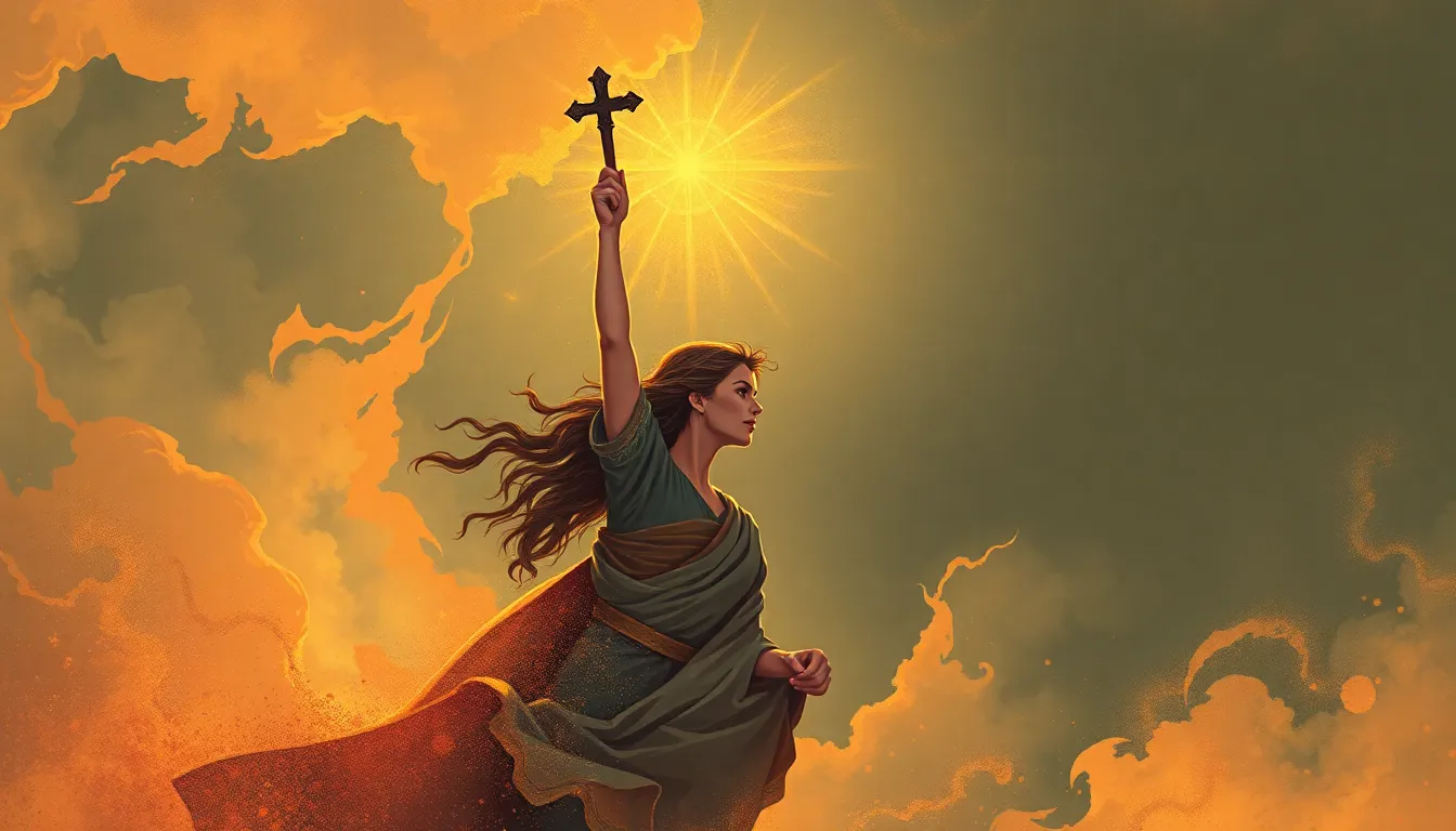 El Valor de la Mujer Cristiana – Ilustración Artística Profesional