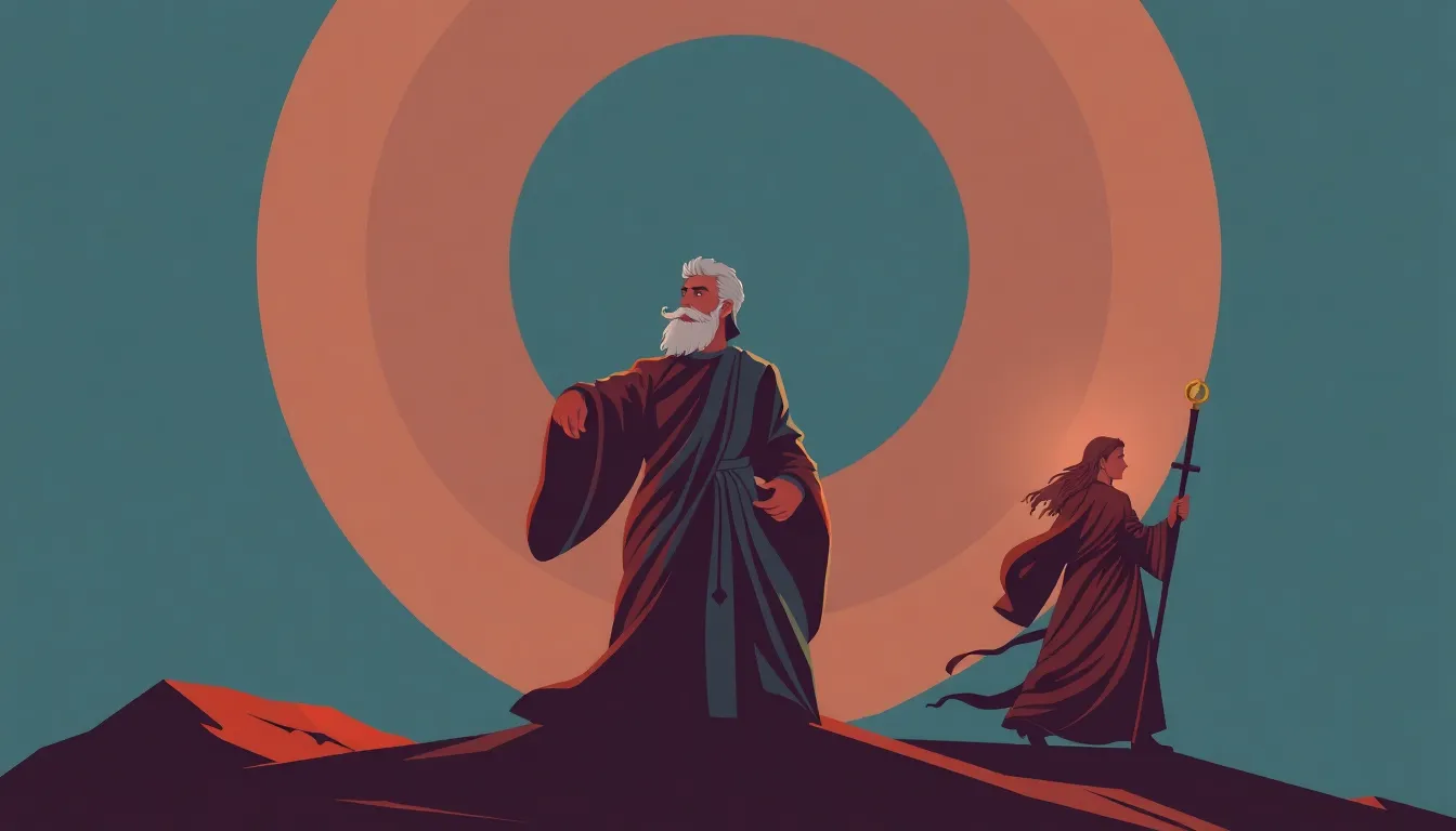 Hombres de Fe – Ilustración Artística Profesional