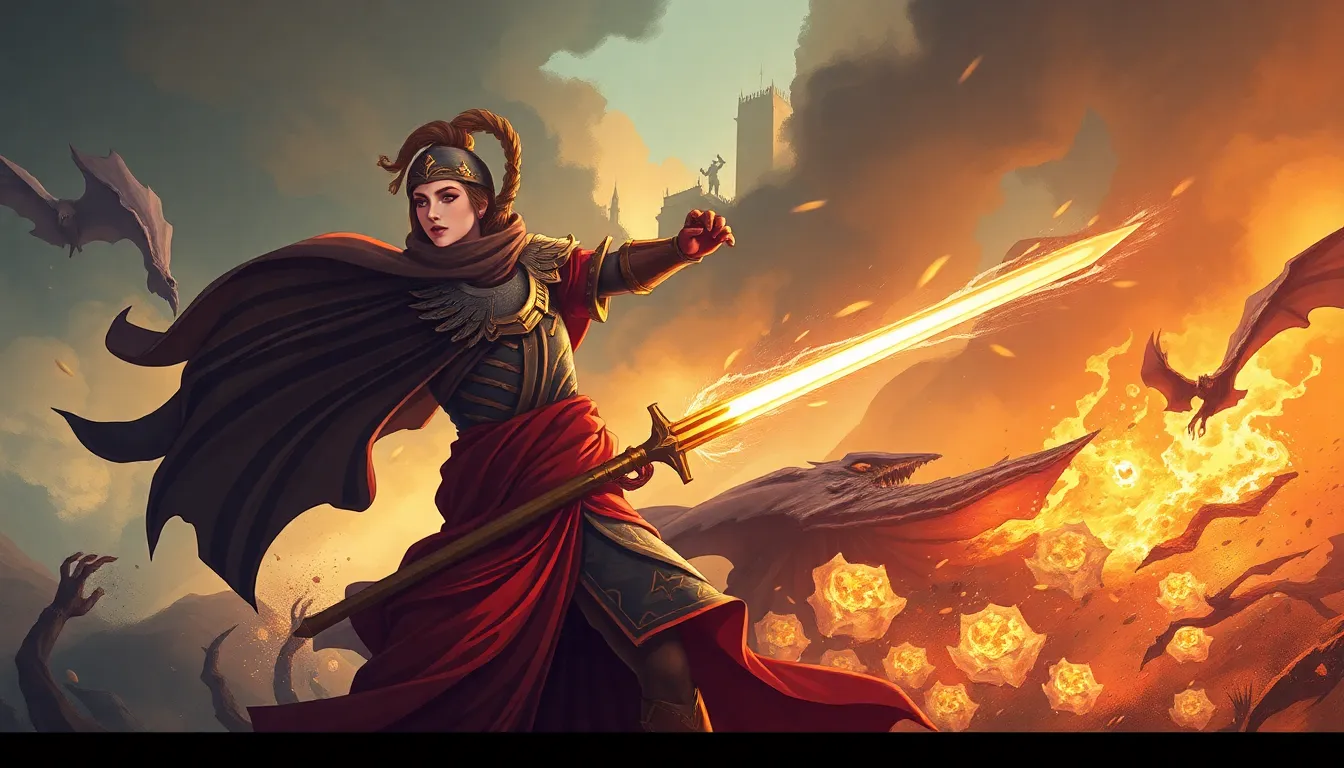 Guerreros de la Biblia – Ilustración Artística Profesional