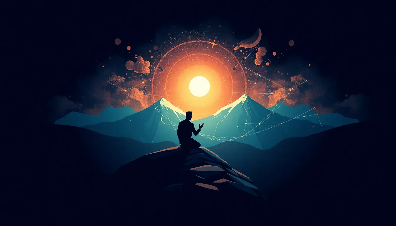 Crecimiento Espiritual – Ilustración Artística Profesional